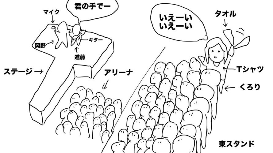 【ゴリラな毎日】ポルノグラフィティのライブのために1人で静岡行ってきたお！！！【2024年3月23日】