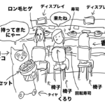 【ゴリラな毎日】ロン毛ヒゲのついた2つの嘘。スシローで働く配膳ニャンコマン【2024年7月11日】